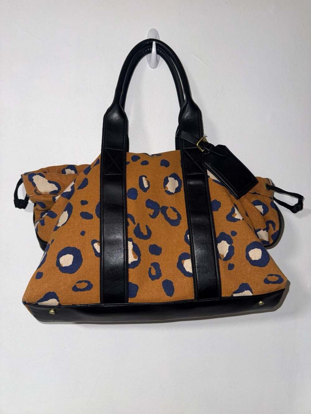 3.1 Phillip Lim Target Leopard Carryall Bag
